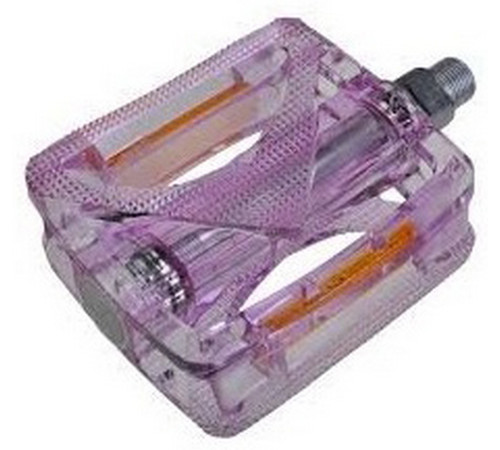 Pedals VP-885 Polycarbonate BMX axle Boron purple