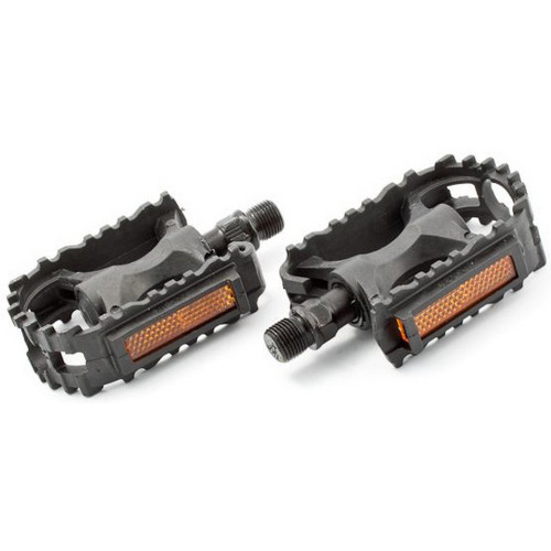 Pedāļi Kids grip plastic 9/16" lodīšu gultnis un atstarotāji (1027)