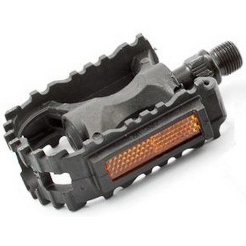 Pedāļi Kids grip plastic 9/16" lodīšu gultnis un atstarotāji (1027)