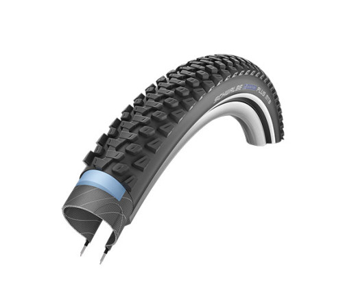 Riepa 27.5" Schwalbe Marathon Plus MTB HS 468 Perf Wired 54-584 / 27.5x2.10 Black-Reflex