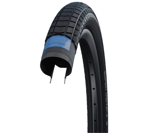 Tire 27.5" Schwalbe Super Moto-X HS 430 Perf Wired 70-584 Black