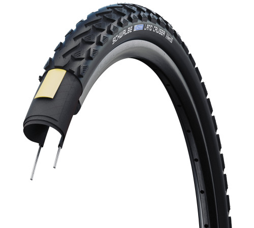 Riepa 28" Schwalbe Land Cruiser HS 450 Active Wired 37-622 / 28x1.40 Black