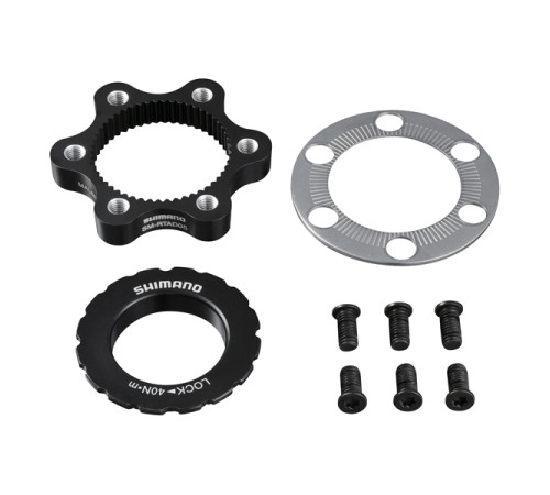 Centerlock adapter Shimano SM-RTAD05 from Centerlock to 6-bolt