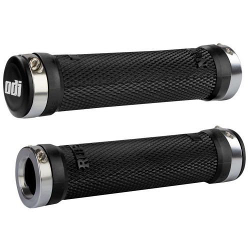 Grips ODI Ruffian MTB Lock-On Bonus Pack Black/Silver