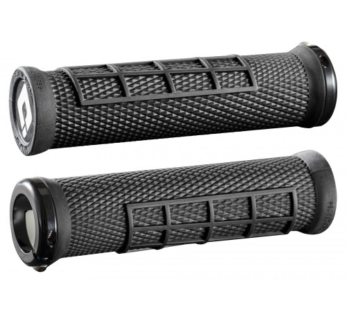 Grips ODI Elite Flow V2.1 Lock-On, Black/Black