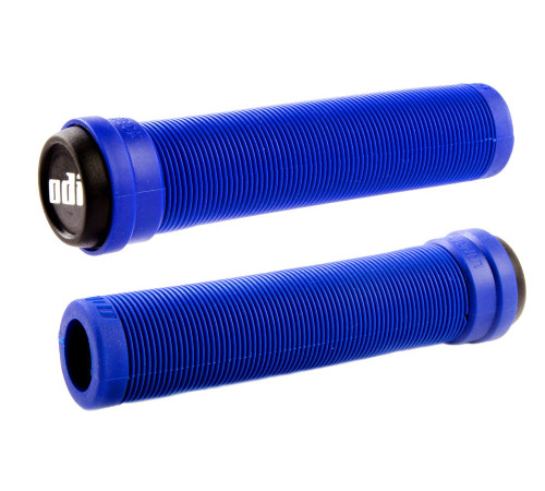 Grips ODI Soft Longneck BMX Flangless 143mm Bright Blue