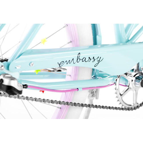 Velosipēds Embassy Aloha Junior ALU 24" deluxe 2022-3 speed Nexus