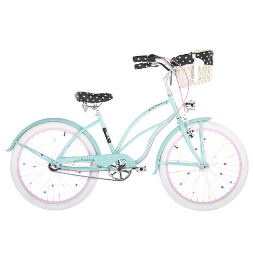 Velosipēds Embassy Aloha Junior ALU 24" deluxe 2022-3 speed Nexus