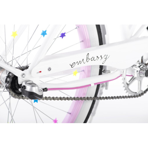 Velosipēds Embassy Lili Junior ALU 24" deluxe 2022-3 speed Nexus