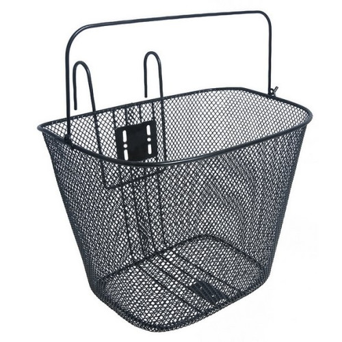 Basket front Azimut 34x25x26cm with hooks