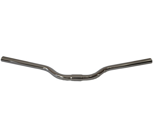 Stūre Azimut Trek steel 620x25.4mm rise-60mm silver