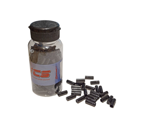 Shifter outer casing caps Saccon Italy 4x16mm 200pcs. bottle plastic