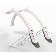 Dubļusargi komplekts Simpla UBIQUIT SDL 46 white/titan
