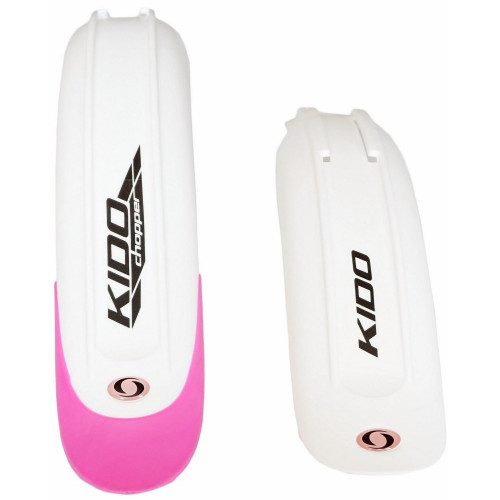 Dubļusargi komplekts Simpla Kido Chopper SDS 16" white/pink