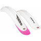 Dubļusargi komplekts Simpla Kido Chopper SDS 16" white/pink