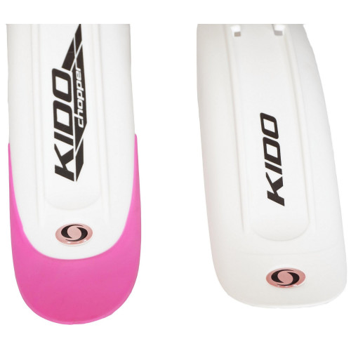 Dubļusargi komplekts Simpla Kido Chopper SDS 16" white/pink
