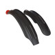 Mudguard set Simpla Kido Chopper SDS 20" black/red