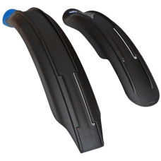 Dubļusargi komplekts Simpla Kido Chopper SDS 20" black/blue