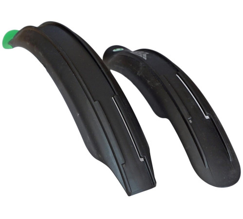 Dubļusargi komplekts Simpla Kido Chopper SDS 20" black/green