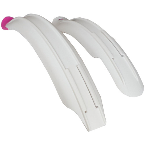Mudguard set Simpla Kido Chopper SDS 20" white/pink