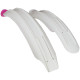 Mudguard set Simpla Kido Chopper SDS 20" white/pink
