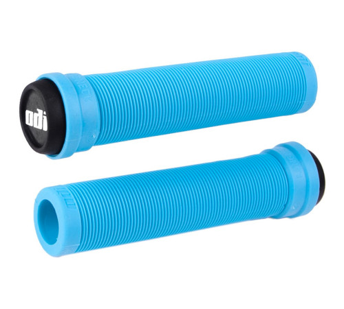 Grips ODI Soft Longneck BMX Flangless 143mm Aqua