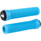 Grips ODI Soft Longneck BMX Flangless 143mm Aqua