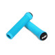 Grips ODI Soft Longneck BMX Flangless 143mm Aqua