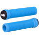 Grips ODI Soft Longneck BMX Flangless 143mm Light blue