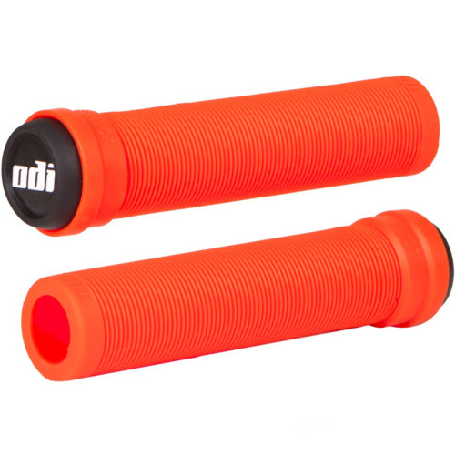 Grips ODI Soft Longneck BMX Flangless 143mm Fire red