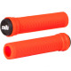 Grips ODI Soft Longneck BMX Flangless 143mm Fire red
