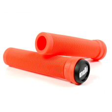 Stūres rokturi ODI Soft Longneck BMX Flangless 143mm Fire red