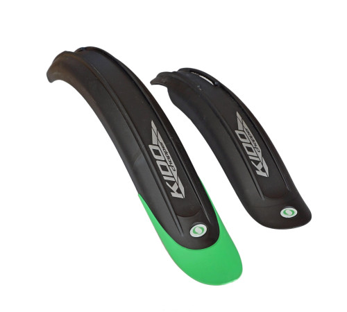 Mudguard set Simpla Kido Chopper SDS 16" black/green