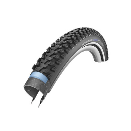 Tire 27.5" Schwalbe Marathon Plus MTB HS 468 Perf Wired 57-584 / 27.5x2.25 Black-Reflex