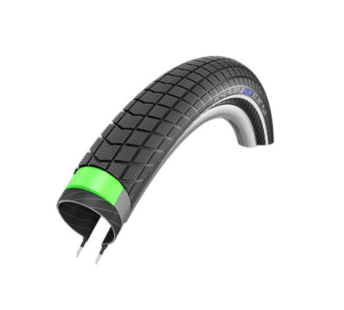 Tire 20" Schwalbe Big Ben Plus HS 439 Perf Wired 55-406 Black-Reflex