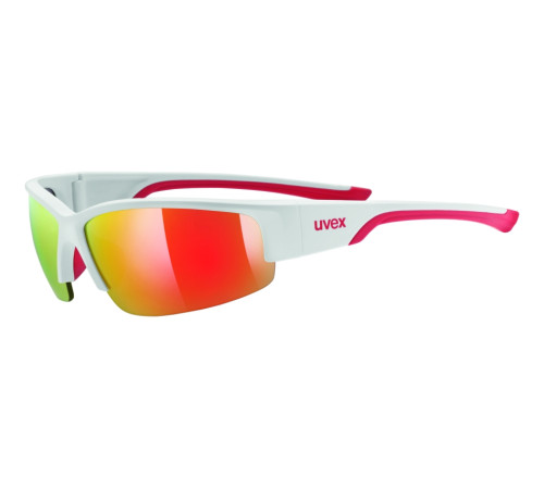 Glasses Uvex Sportstyle 215 white mat red