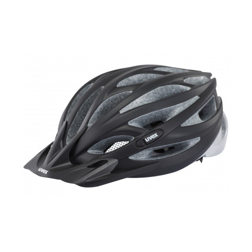 Helmet Uvex Oversize black mat-silver