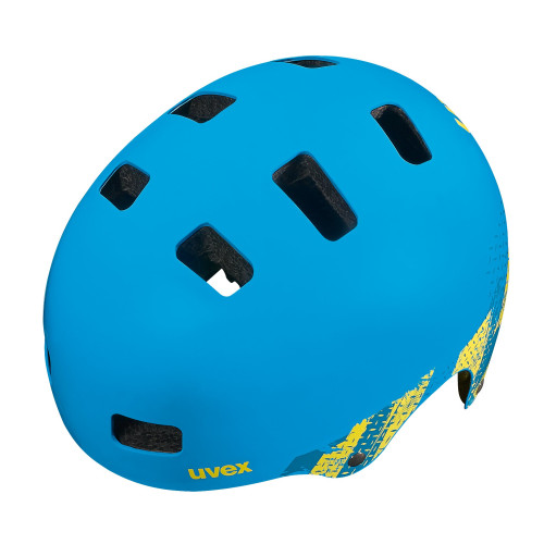 Helmet Uvex Kid 3 blackout blue-51-55CM