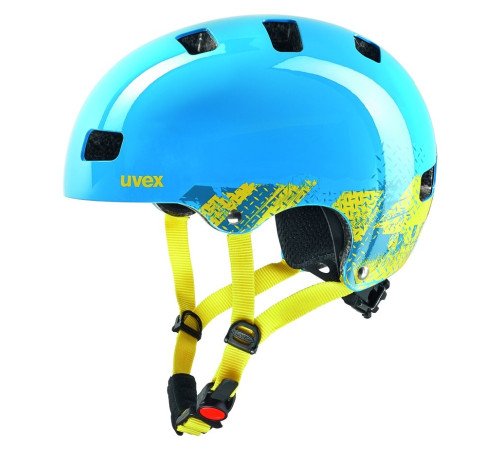 Helmet Uvex Kid 3 blackout blue-51-55CM