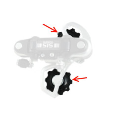 Aizmugurējā pārslēdzēja rullīšu komplekts Shimano Tourney 7/8-speed Aizmugurējā pārslēdzēja rullīšu komplekts Shimano Tourney 7/8-speed