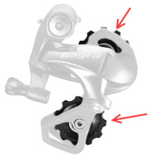 Aizmugurējā pārslēdzēja rullīšu komplekts Shimano RD-4700 Aizmugurējā pārslēdzēja rullīšu komplekts Shimano RD-4700