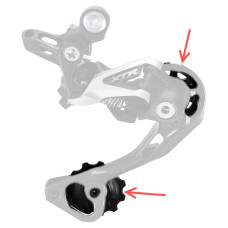 Aizmugurējā pārslēdzēja rullīšu komplekts Shimano RD-M980 Aizmugurējā pārslēdzēja rullīšu komplekts Shimano RD-M980