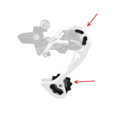 Aizmugurējā pārslēdzēja rullīšu komplekts Shimano RD-M773 Aizmugurējā pārslēdzēja rullīšu komplekts Shimano RD-M773