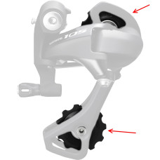 Aizmugurējā pārslēdzēja rullīšu komplekts Shimano RD-M5800-GS Aizmugurējā pārslēdzēja rullīšu komplekts Shimano RD-M5800-GS