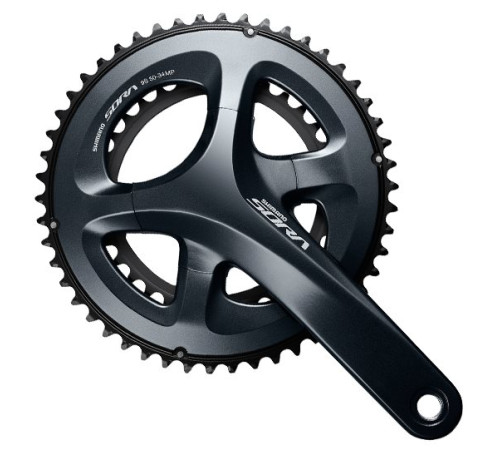 Priekšējie zobratu blok Shimano SORA FC-R3000 170MM 2x9-speed
