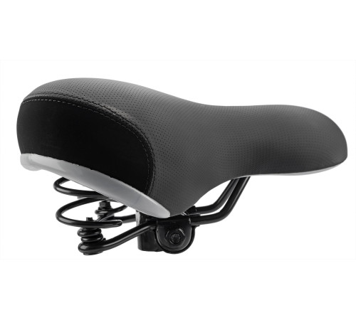 Saddle Azimut Leather Dots 250x205mm with springs (1006)