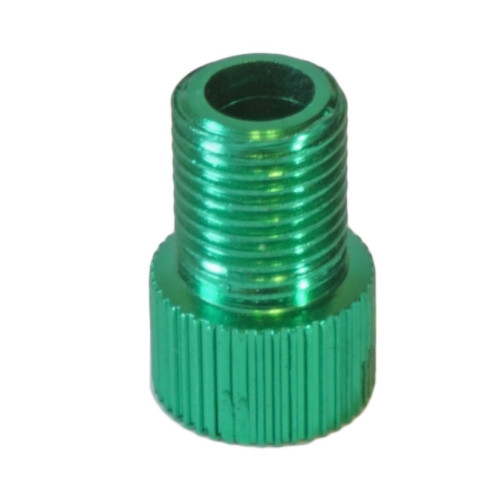 Ventiļa adapteris Azimut Color SV/FV to AV Alu green