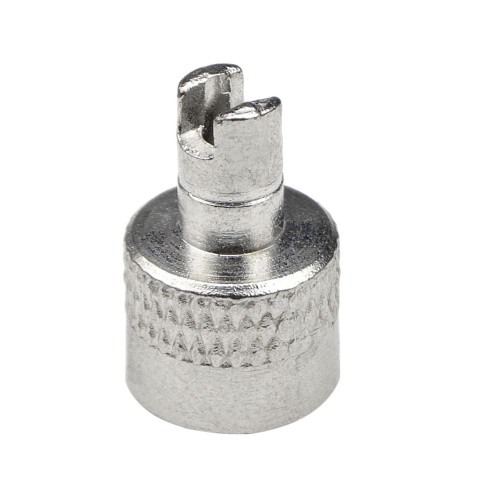 Valve cap Azimut with AV key copper