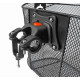 Basket front Azimut w/ plastic OVERSIZE bracket 34x25x26cm