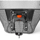 Basket front Azimut w/ plastic OVERSIZE bracket 34x25x26cm